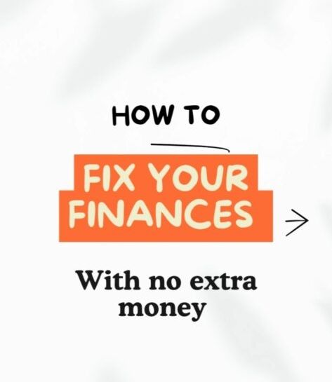 How to fix your finances and clear debt on a low income with budgeting and money management strategies.